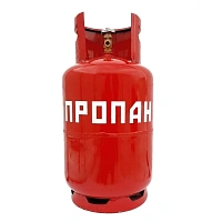 Пропановый баллон 27л с двумя заборными трубками и фильтром для погрузчика