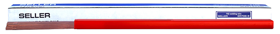 Пруток сварочный омедненный TIG ER70S-6 Ø 3,2 (5кг) , SELLER