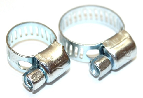 Хомут червячный 3/4" (10-19мм), (ДОКА)