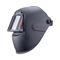 Маска сварщика с откидным стеклом ГЛАДИАТОР "ЧЕРНАЯ" С5, (FoxWeld)